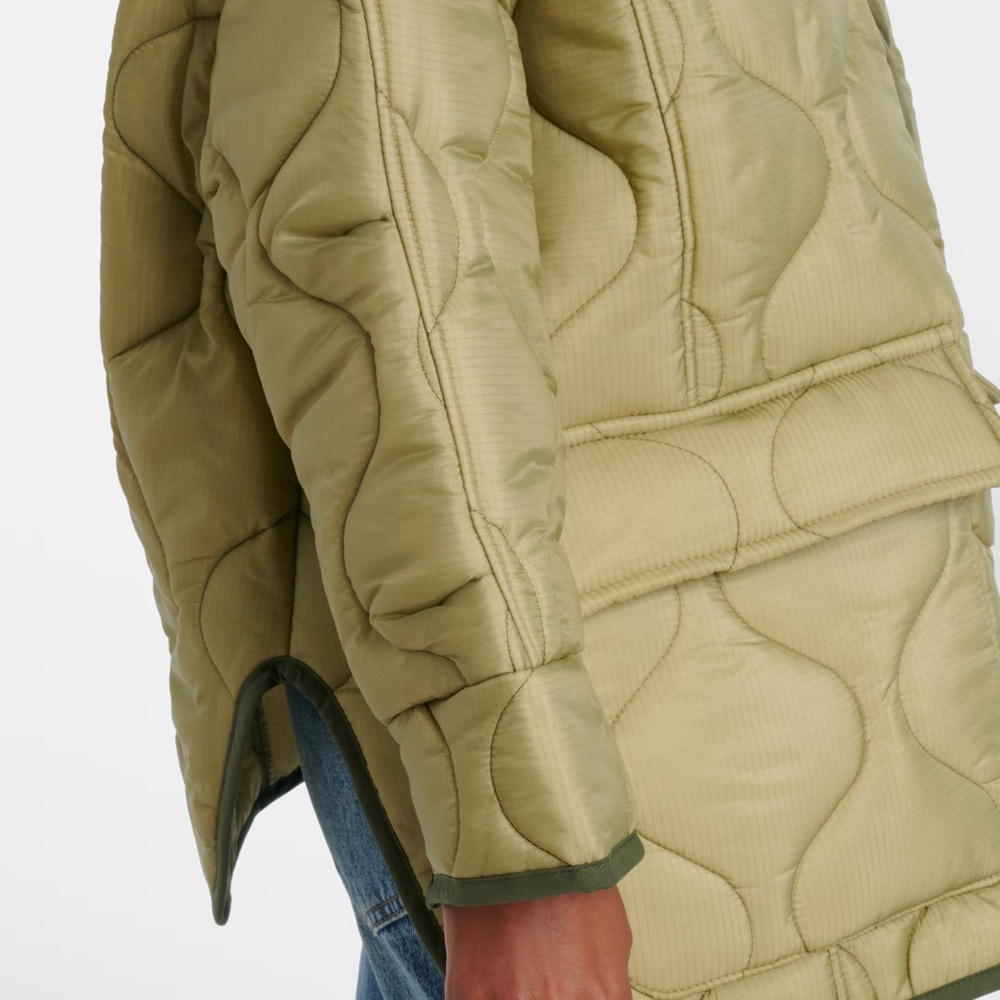 The Frankie Shop Teddy Quilted Jacket Oversized Coat Sz XS S - Picture 9 of 16